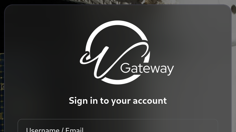 SudoVanilla Gateway Login